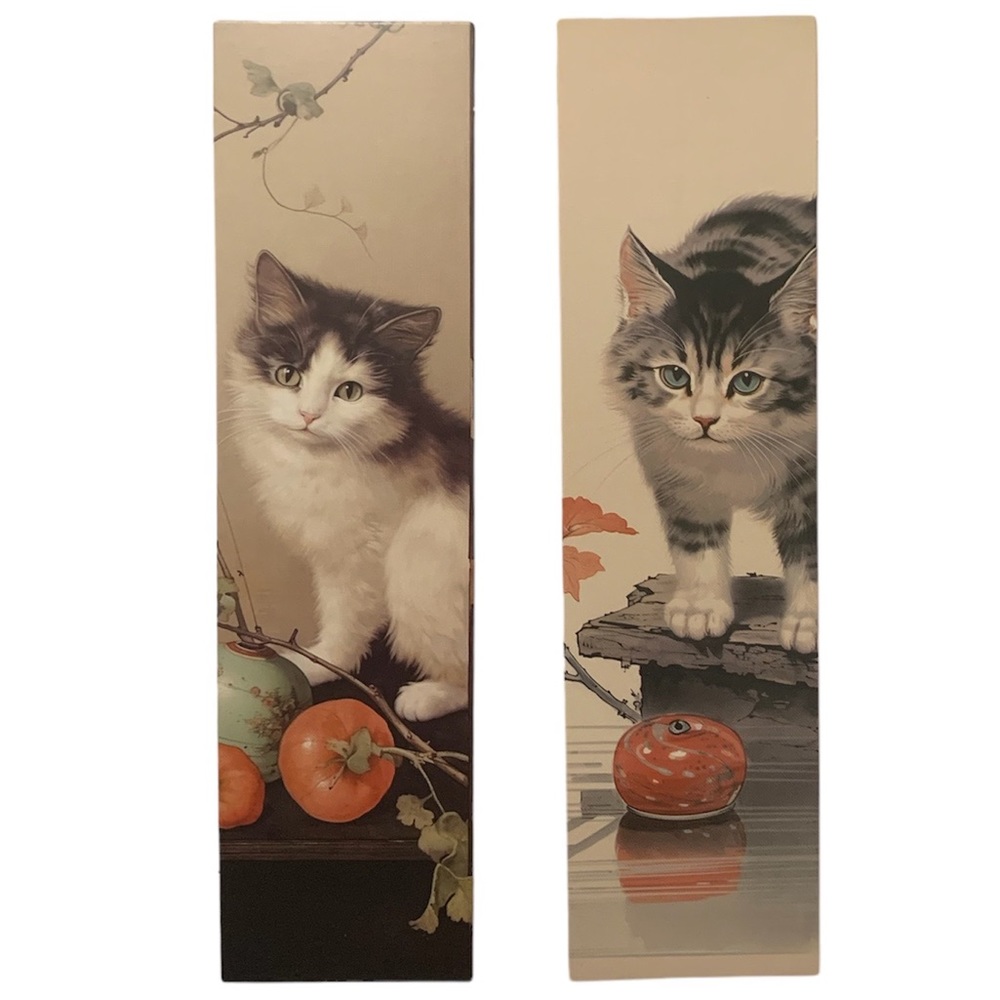 New Cat Bookmark Set - Picture 1 of 2